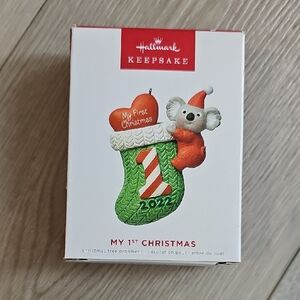 Hallmark Keepsake 2022 My First Christmas Ornament‎